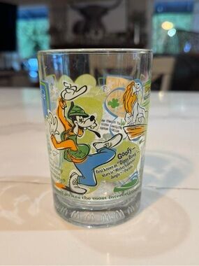 McDonald’s Walt Disney world 100 years of magic collectible drinking glass.
